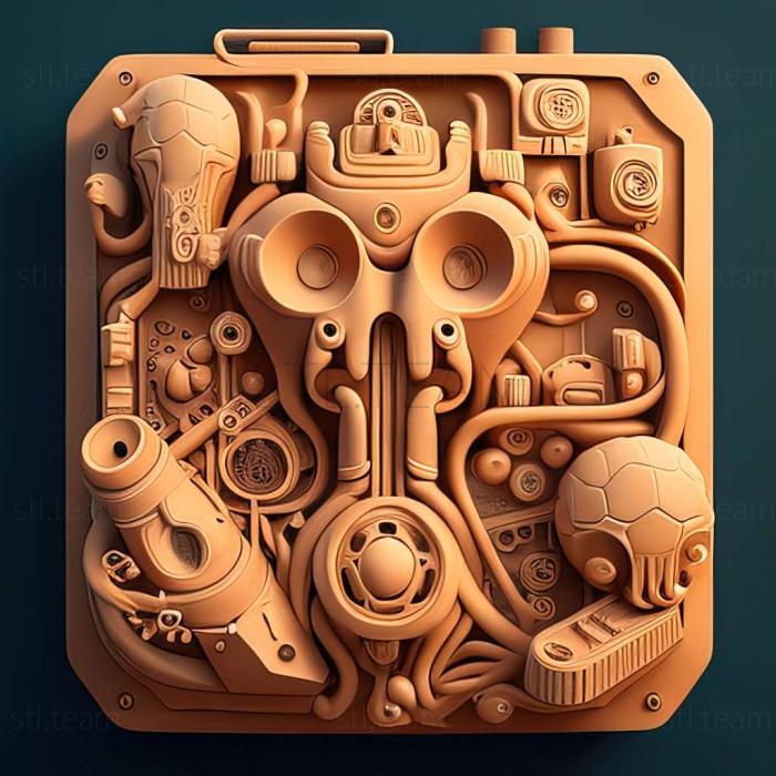 3D model Crazy Machines New from the Lab game (STL)